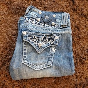 size 26 miss me easy boot jeans